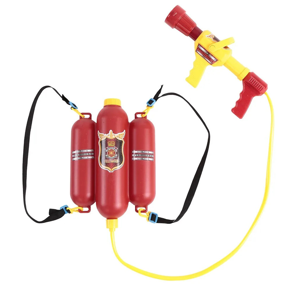 

Fireman Backpack Water Spraying Gun Toy for Kids