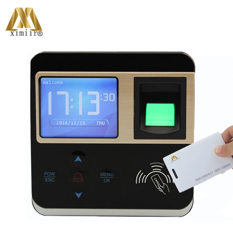 F210 Biometric Fingerprint Time Attendance Fingerprint Access Control System For Door Security Access Control With ID Card