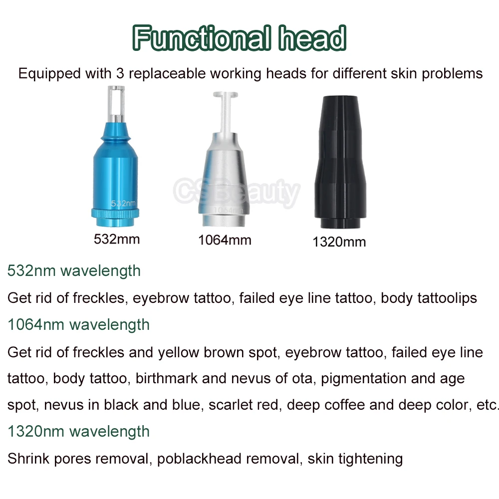 Горячая Распродажа неодимовый Лазерный Аппарат Q 1064 нм и 532 для удаления