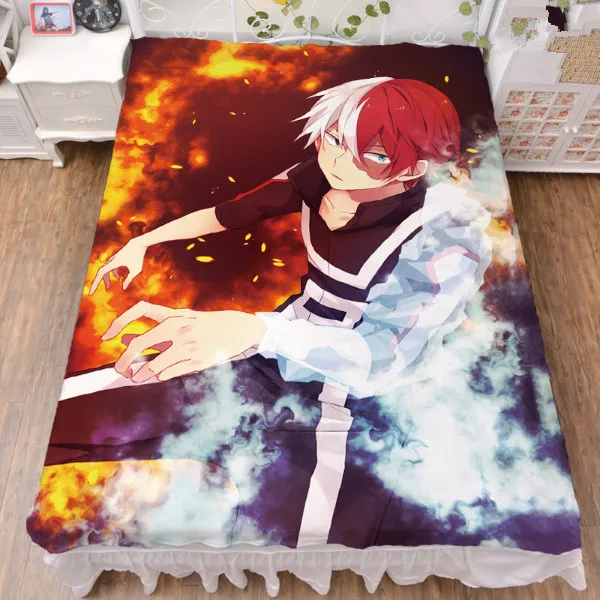 Постельное белье из молочного волокна с мотивом аниме Моя геройская Академия 2019