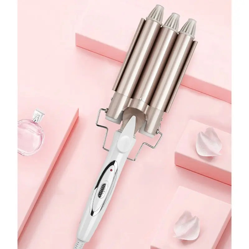 

Плойка для волос с тройным нагревом, 22 мм