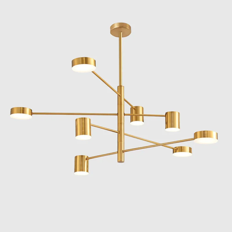 Современный светодиодный подвесной светильник в скандинавском стиле для