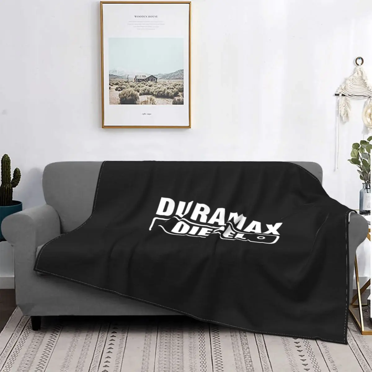 

Manta Diesel Duramax impresionante garantizada, colcha de cama a cuadros, manta de pícnic, manta pickick