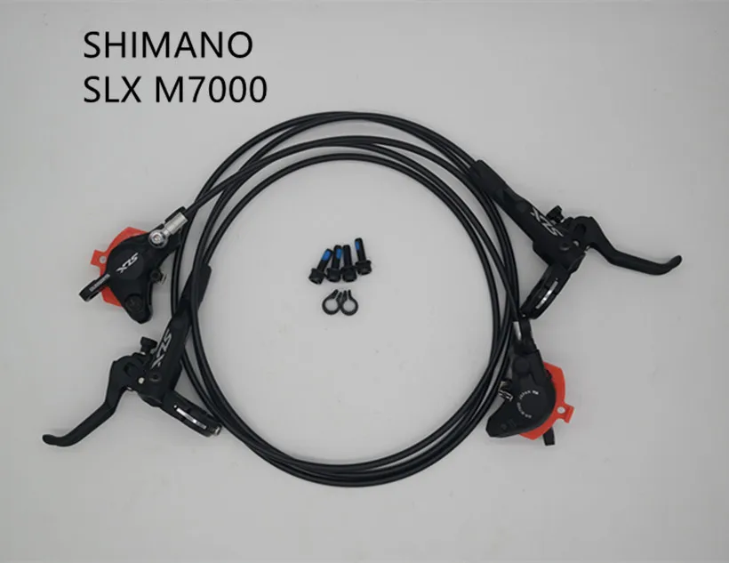 Тормоз SHIMANO SLX M7000 BR BL Гидравлический Тормозной диск передний и задний тормоз для