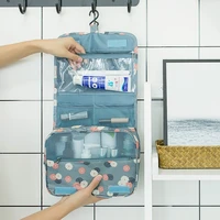 fudeam polyester waterproof multifunction women travel cosmetic bag toiletry organize neceser portable hanging bathroom wash bag