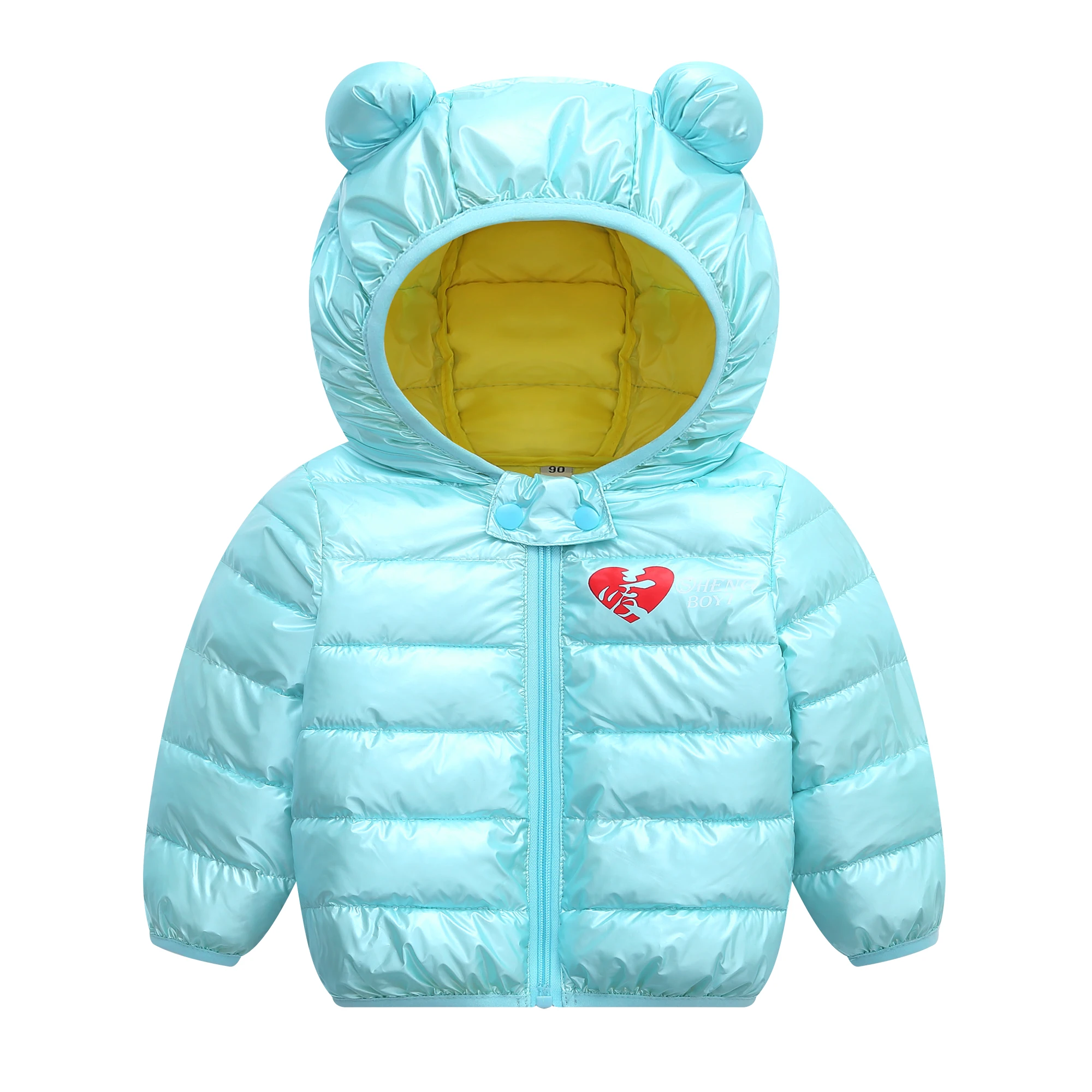 

Winter Down Coat Baby Boy Girls Parkas Cartoon Hooded Warm Outerwear Jacket kids Baby Thin Light 2020 Autumn Winter Clothing
