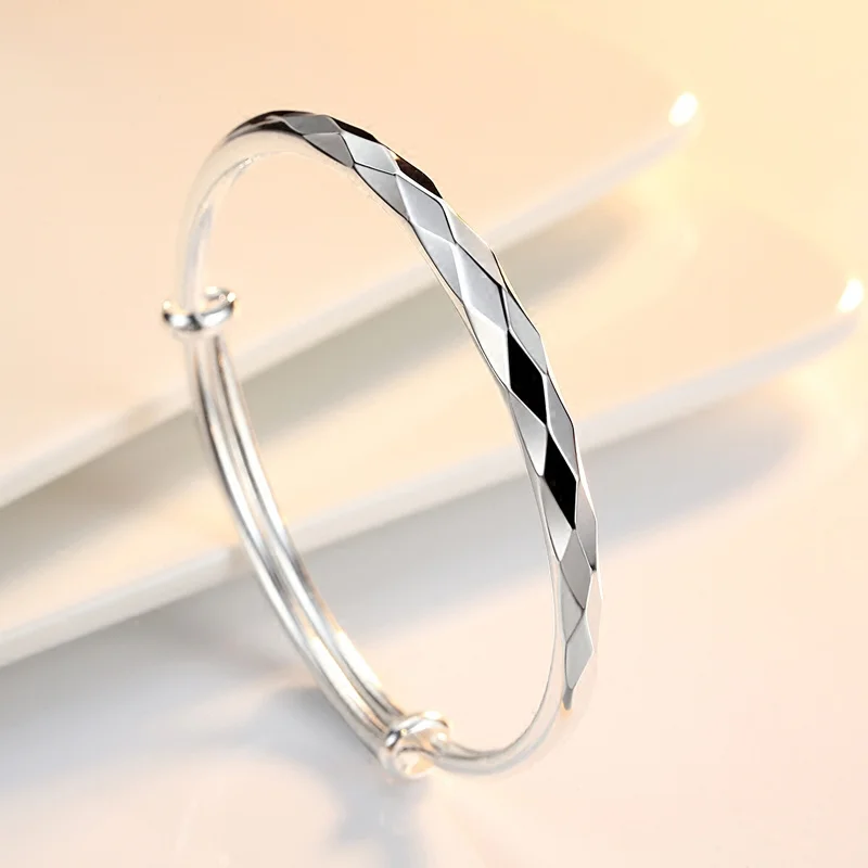 Новинка 2024 серебряные ювелирные изделия женский браслет стиль S999 индивидуальный