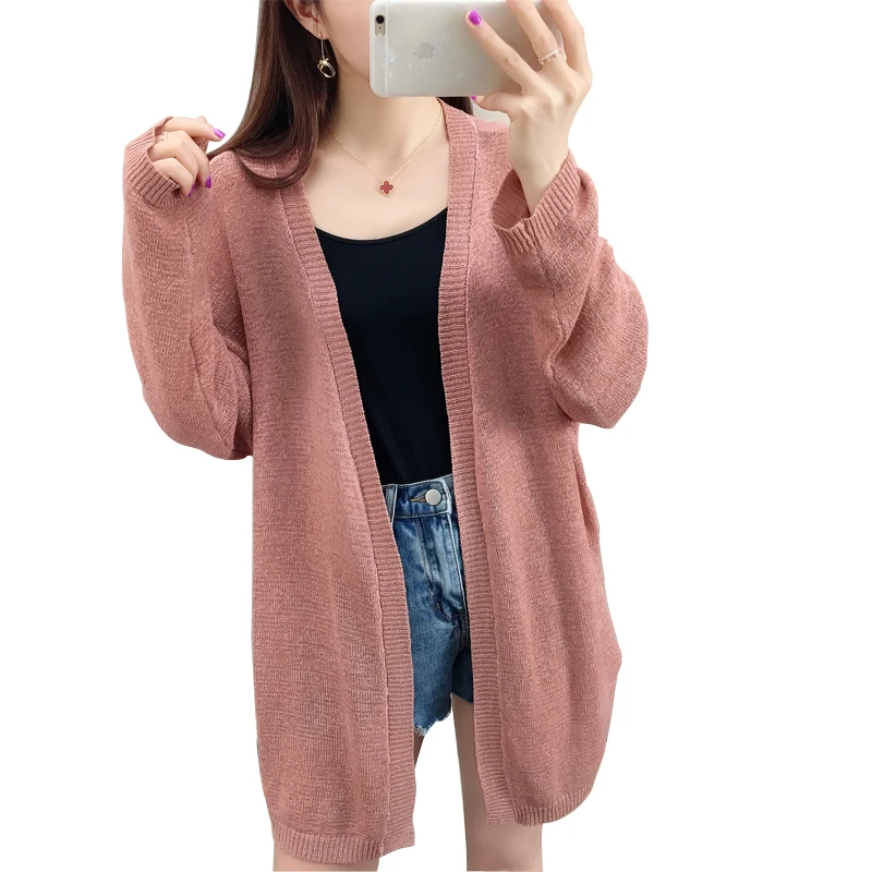 Вязаный Дамский кардиган свитер уличная женская одежда трикотажные бренды Мода