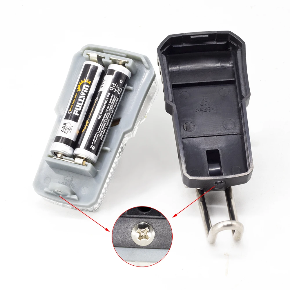 Велосипедный фонарь Onature задний на батарейках AAA легкая установка|Велосипедная