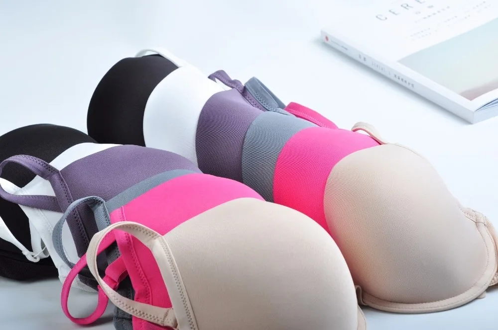 Бесплатная и Прямая поставка Женский Гладкий полноразмерный бюстгальтер на