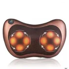 Массажная подушка для релаксации, электрическая подушка для массажа плеч и спины, с подогревом, для инфракрасной терапии, Массажная подушка для головы, шиацу, массажер для шеи