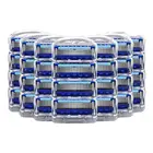 Бритва Gillette Fusion для мужчин, безопасная ручная бритва, сменные t-образные головки, с прямым лезвием