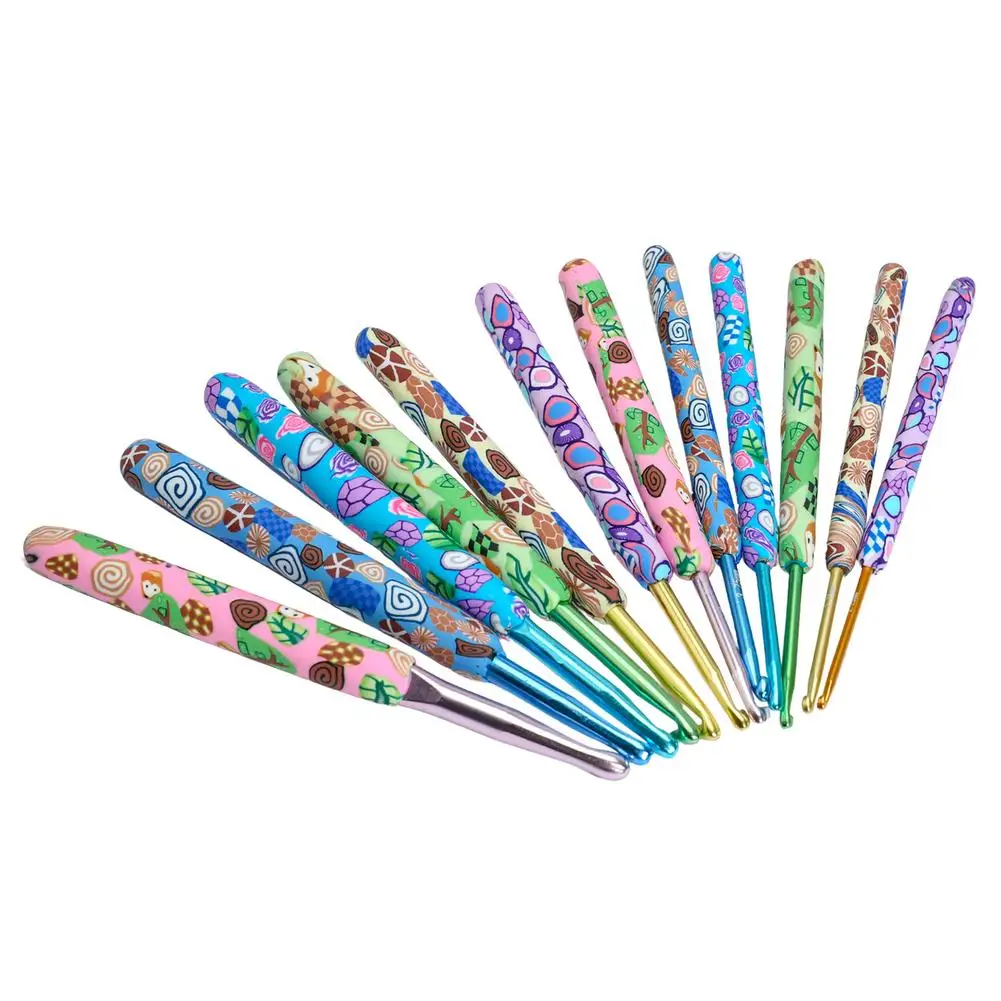 

Теплые крючки для вязания, линейка для вязания, животные, Алюминиевые крючки для вязания, инструменты для вязания, иглы для свитера, практич...