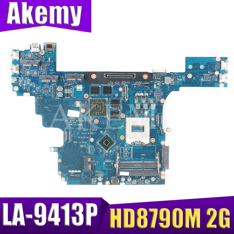CN-0PJWF2 0PJWF2 PJWF2 для For DELL Precision M2800 Материнская плата ноутбука LA-9413P VALA0 W4710M 2 Гб gpu |