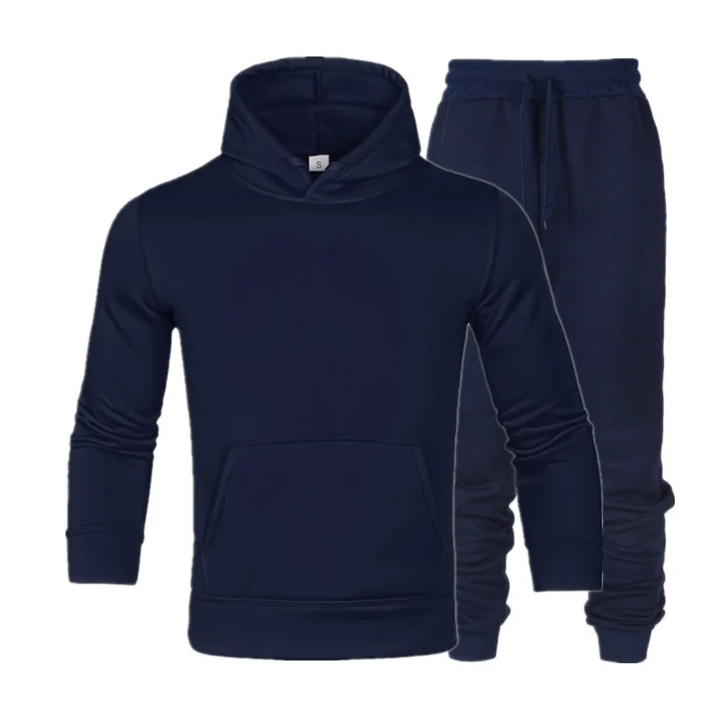 

2021 New Sweater Suit Men And Women Sportswear Clothes + Pants Two-piece Couple Suit PSTZA60-PSTZA63