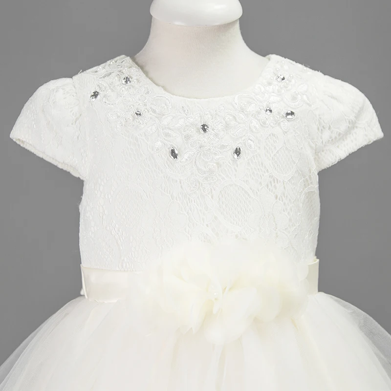 Nimble/Белое платье для девочек Одежда принцессы Вечерняя официальная одежда с