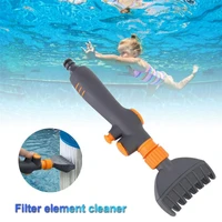 1pc cleaning brush swimming pool cleaning equipment handheld filter element flushing tool paper element filter cleaner home tool