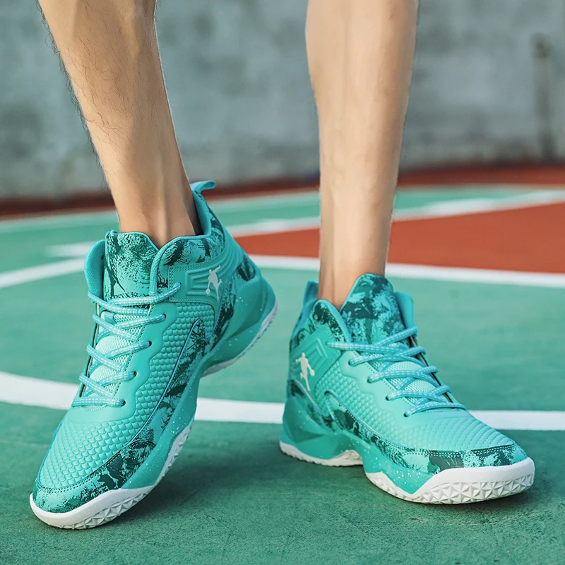 

Outdoor Sport Shoes Unisex Basketball Shoes for Men Women Kids Sneakers Training Boots High Top Breathable Basketball Sneakers