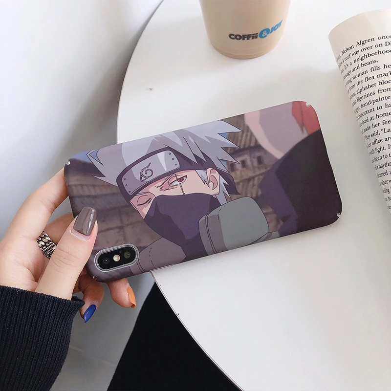 Наруто Какаши японского аниме чехол для телефона iphone 11Pro MAX XS XR XSMAX 6 6s 7 8 plus