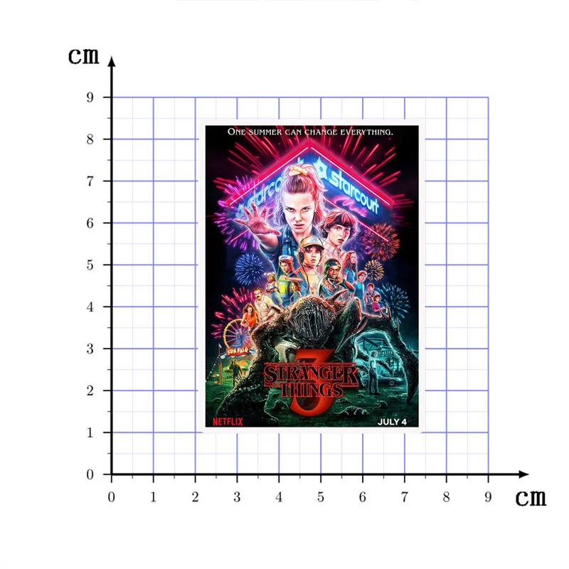 50 шт./лот серия Stranger Things 3 наклейки для ноутбука мотоцикла скейтборда багажа