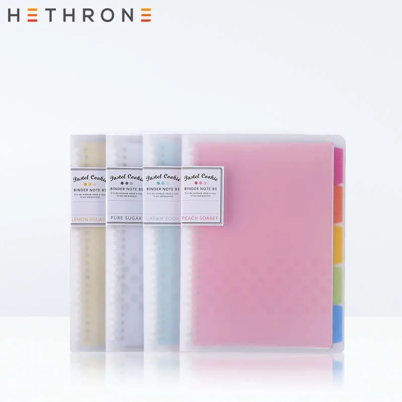 Hethrone, милый дизайн с листочками, блокнот, сортируемый, разборка, блокнот, ежедневник, канцелярские принадлежности, блокнот для набросков ручной работы