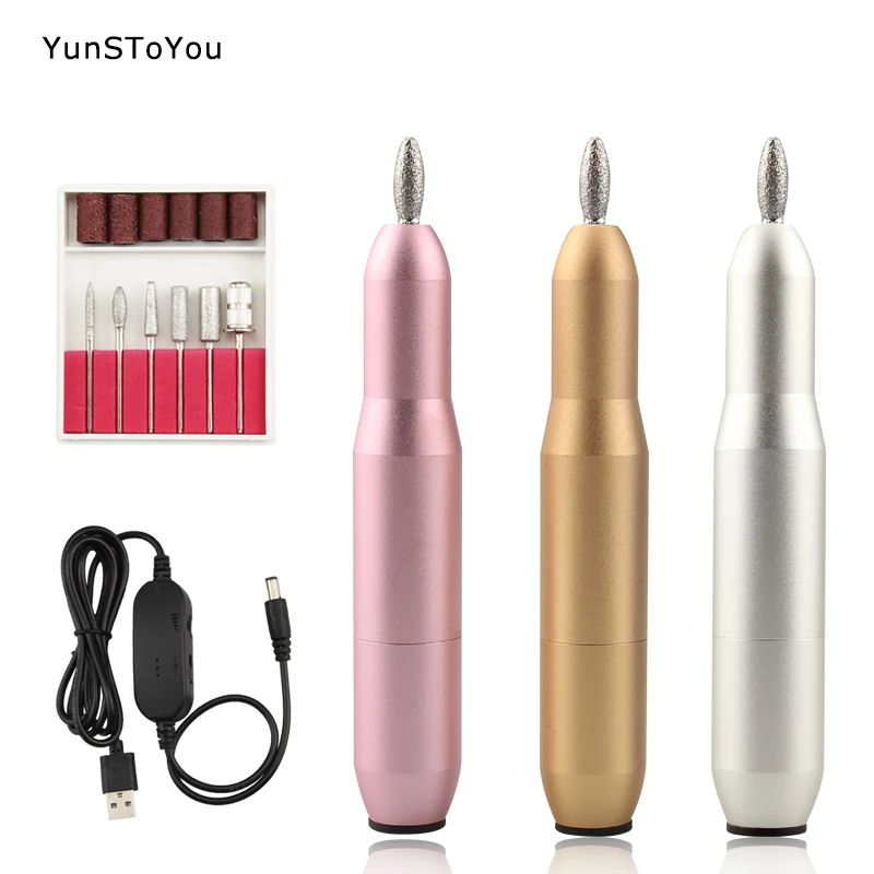 

Electric Nail Drill Machine 20000 RPM Manicure Machine Set USB Portable Nail Drill Pen for Manicure Gel Polisher Pedicure Tools
