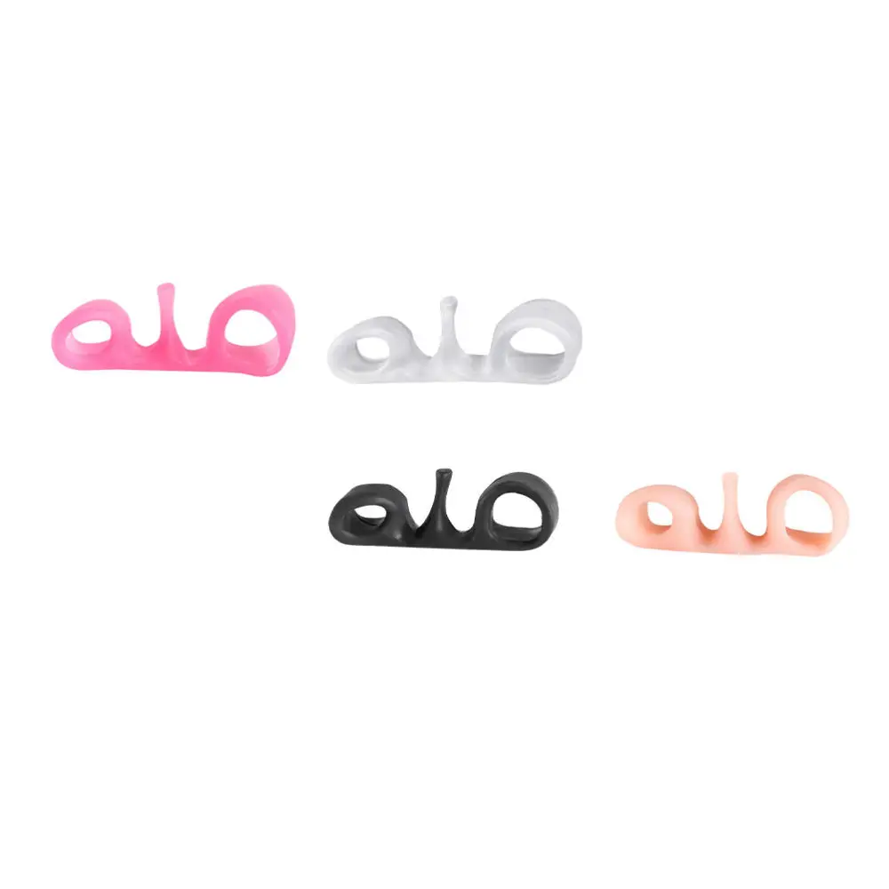

4pcs 2 Holes Foot Toe Corrector Thumb Eversion Toe Tool for Correct Overlapping