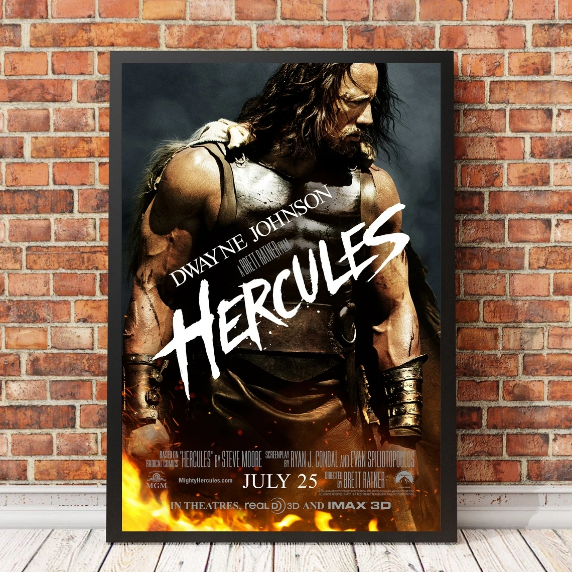 

Классический кинопостер Hercules, холст, художественные принты, украшение для дома, настенная живопись (без рамки)