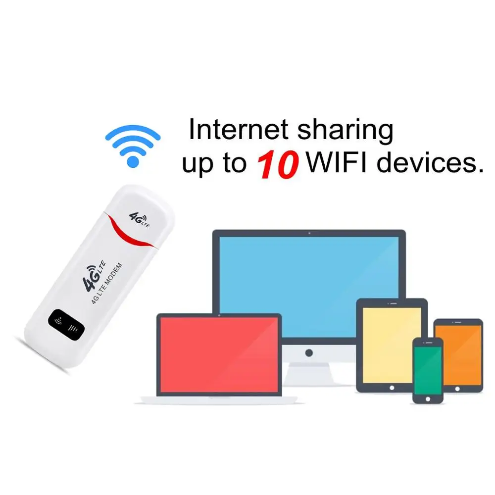 TIANJIE 3G 4G wifi модем wingle LTE USB точка доступа беспроводной ключ автомобильный Wi-Fi маршрутизатор для Windows Mac OS со слотом для sim-карты
