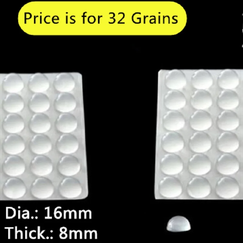 Прозрачные самоклеящиеся резиновые бамперы для шкафа силиконовые мебельные