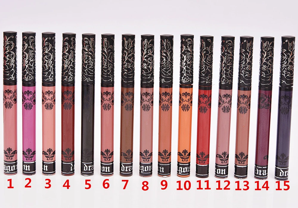 Brand Waterproof Lipstick Long Lasting Liquid Matte Pen Lip Gloss Cosmetics Makeup batom For Women | Красота и здоровье
