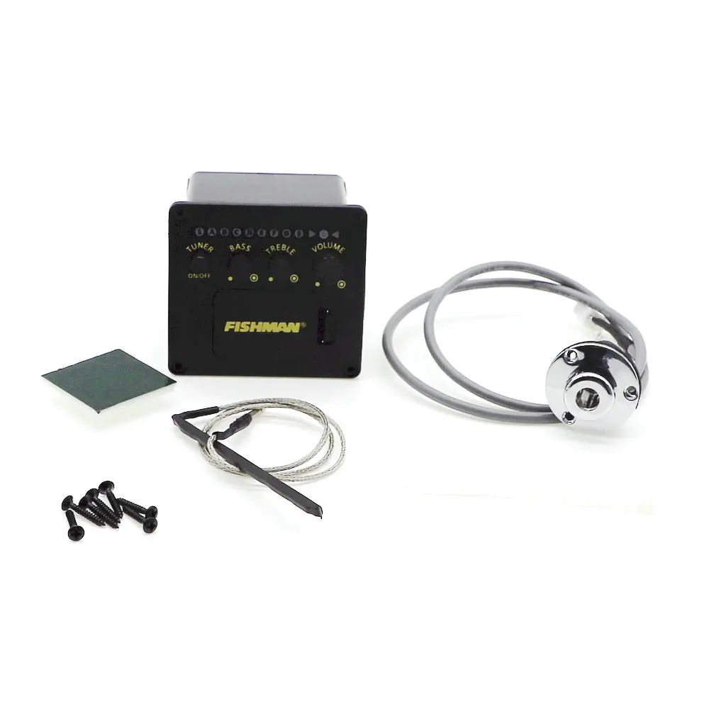 2 полосы гитара с эквалайзером звукосниматель тюнером для акустической гитары