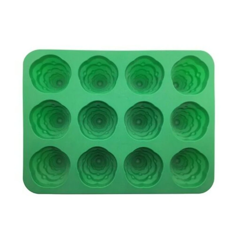 Fondant Mould Craft Christmas Tree Silicone Candle Soap 3D Cake Chocolate Baking Mold mold | Дом и сад