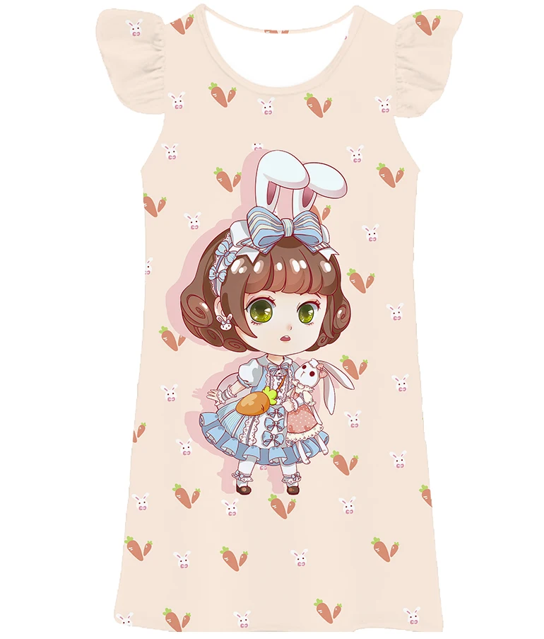 

Cute Pretty Lolita Princess Dress Girls Clothing Kids Clothes Belle Soft Comfortable Dress Girl Birthday Dresses Casual Costume