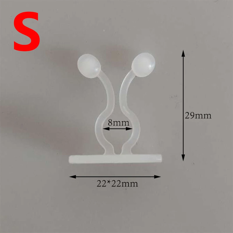 

Фиксирующие зажимы из полипропилена для растений 10 штук