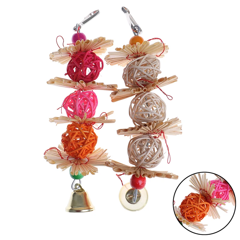 1 шт. попугай игрушки из дерева Птицы стоя Жевательная стеллаж для выставки