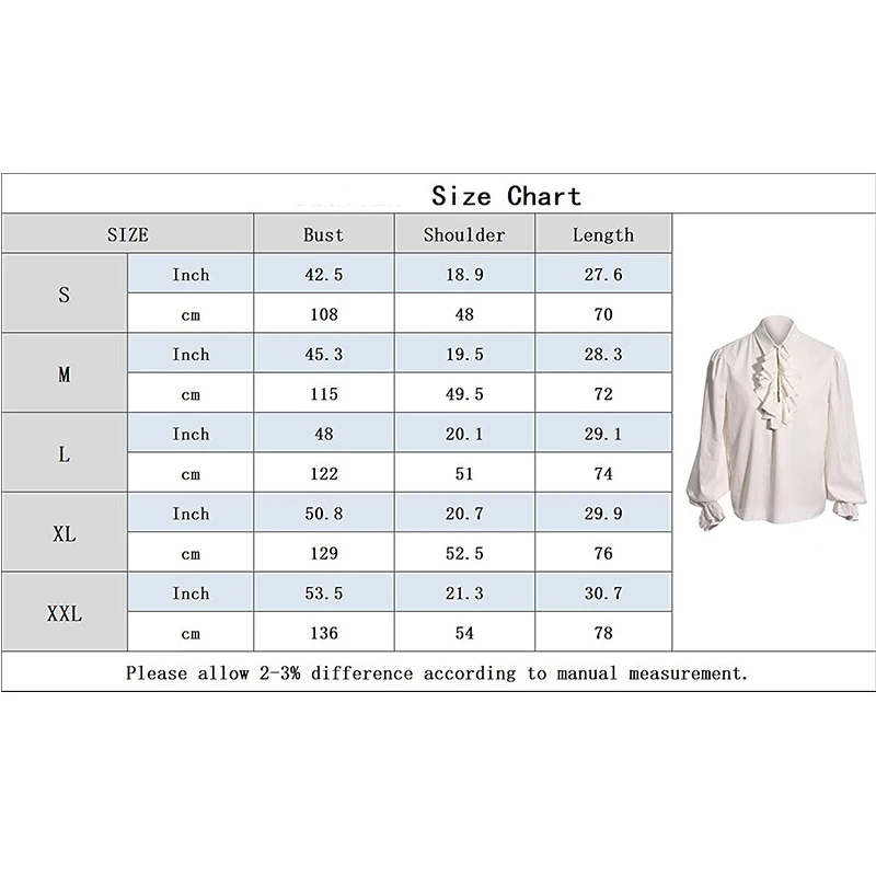 Рубашка мужская с длинным рукавом модная бандажная блузка в готическом стиле