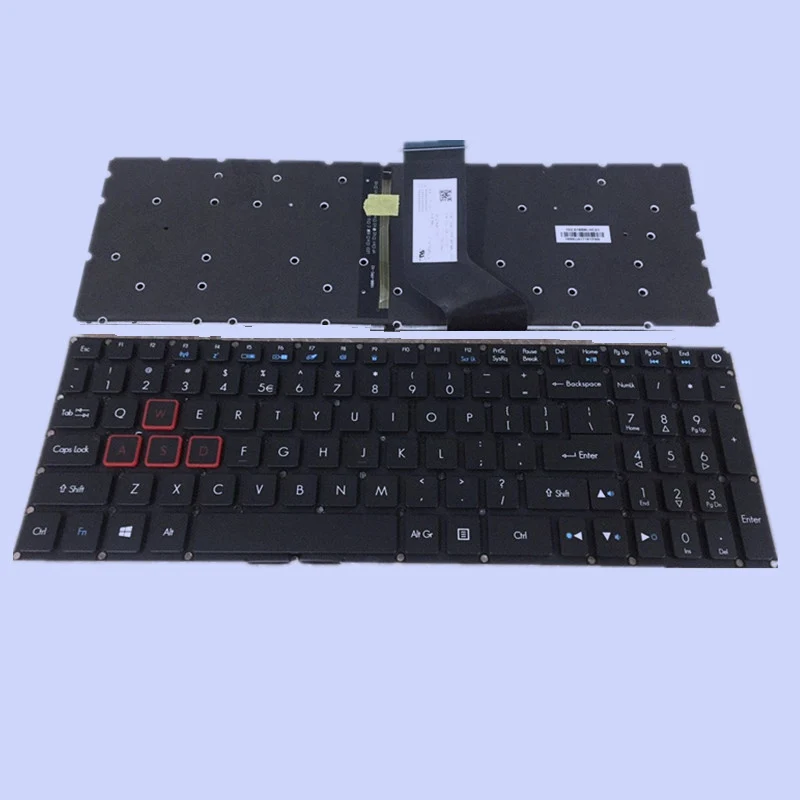Новый ноутбук клавиатура США с нами раскладка клавиатуры для ноутбука ACER VX5 591G VX15