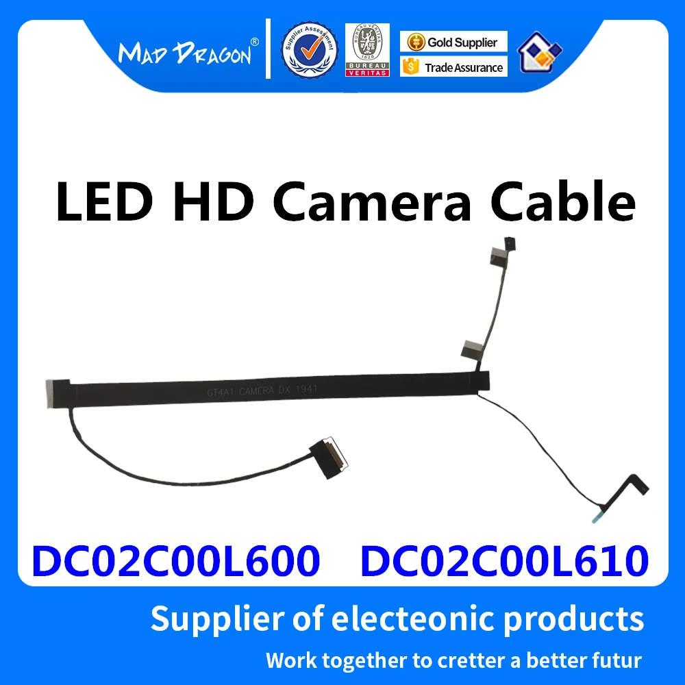 Новый оригинальный ЖК светодиодный HD кабель для ноутбука Lenovo GT4A1 камеры DC0200L600