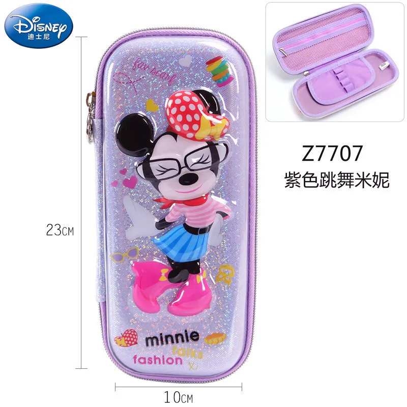 Case Cute Crystal Embossed Stationery Box Large Capacity Wat