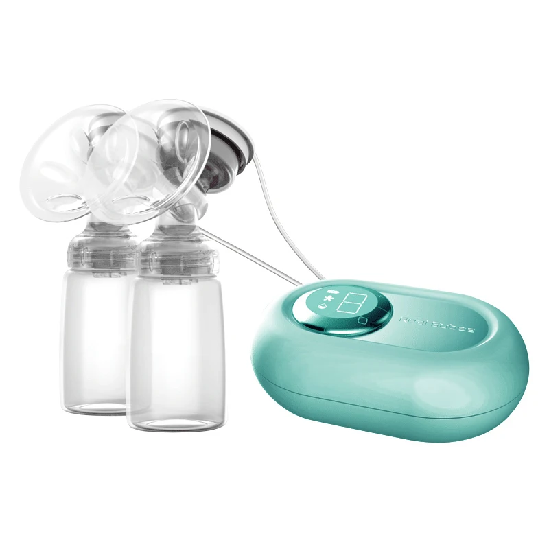 

Breast Pump Bilateral Milk Pump Baby Bottle Postnatal Supplies Electric Milk Extractor Breast Pumps USB Powered Baby Breast Feed