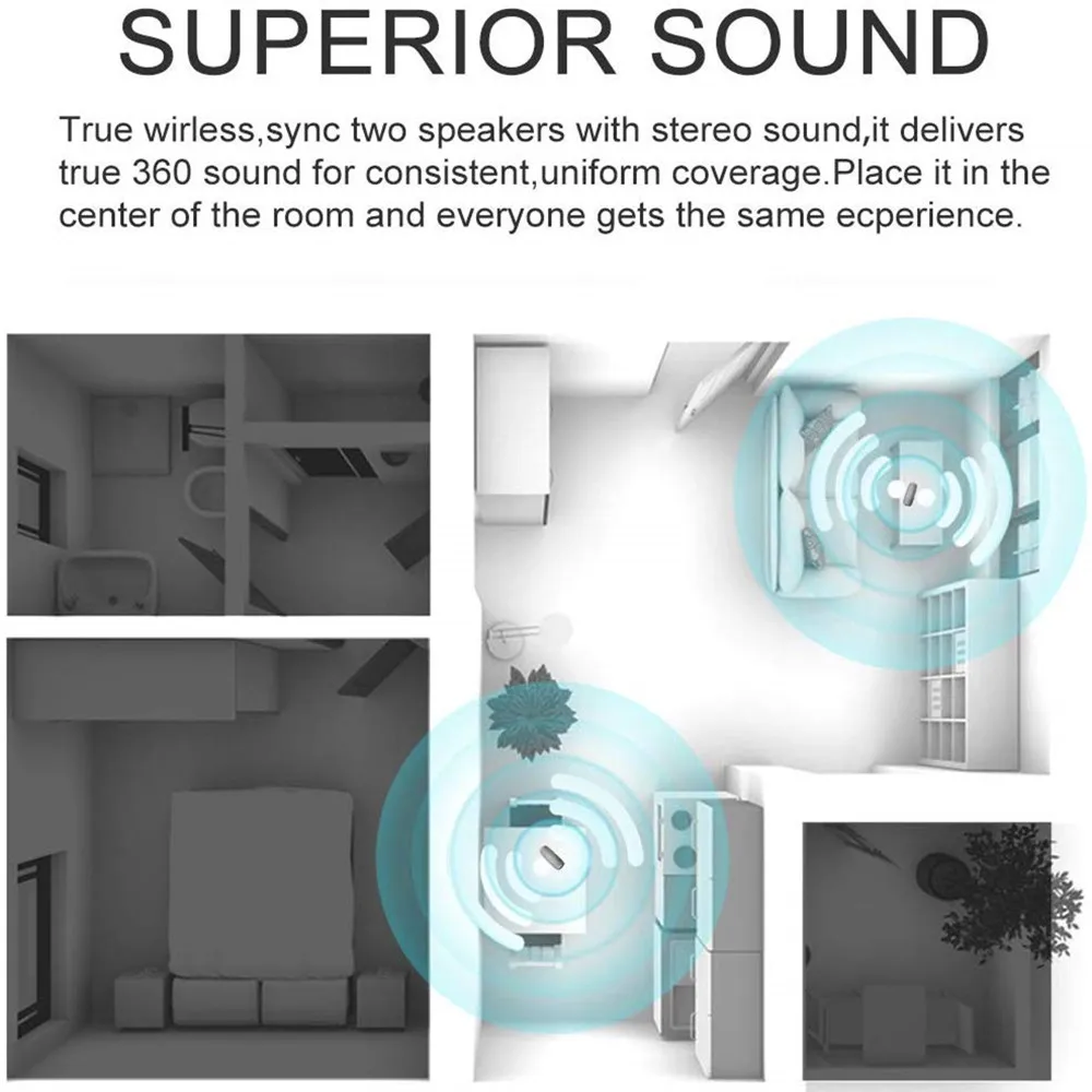 Водонепроницаемая Bluetooth-Колонка HYASIA IPX7 портативная беспроводная перезаряжаемая