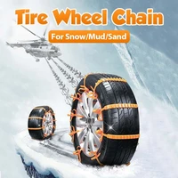 10pcs5pcs tire wheel chain anti slip emergency snow chains for icesnowmudsand safe driving truck suv auto car accessories