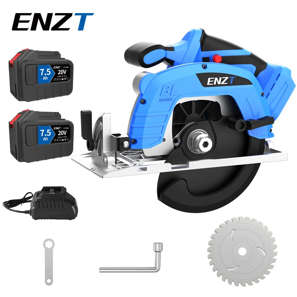 ENZT 7 inch Electric Circular Saw Power Tools For Makita Battery Multifunctional Electric Saw With TCT Blades Machine