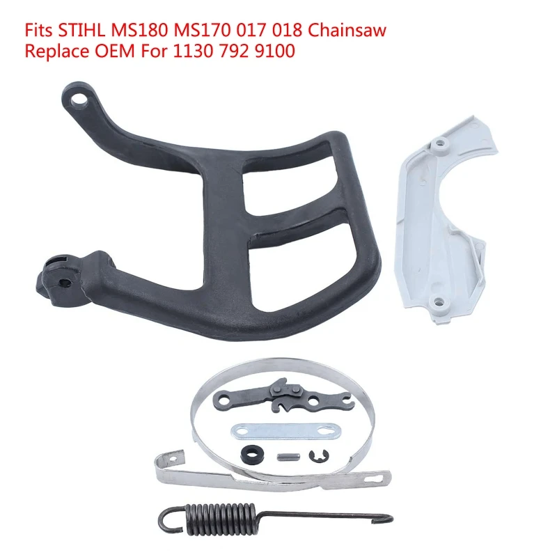 

Chain Brake Handle Lever Hand Guard Cover Band Kit Fit STIHL MS180 MS170 MS 180