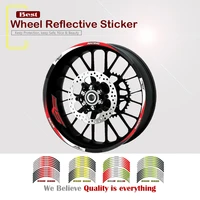 motorcycle reflective decals wheels moto rim stickers decoration styling rim sticker for aprilia rs 50 125 250
