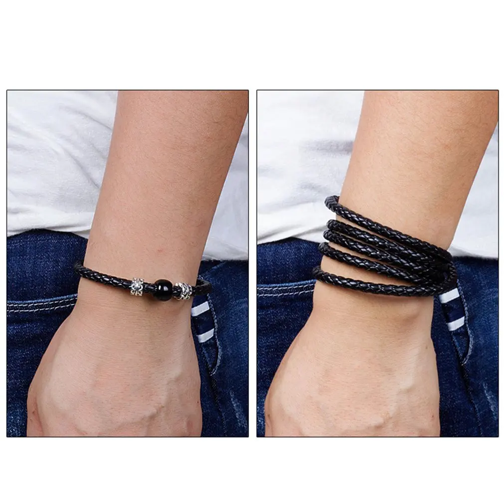 Кожаный мини-браслет с Micro USB-кабелем Android Type C женское зарядное устройство для iPhone