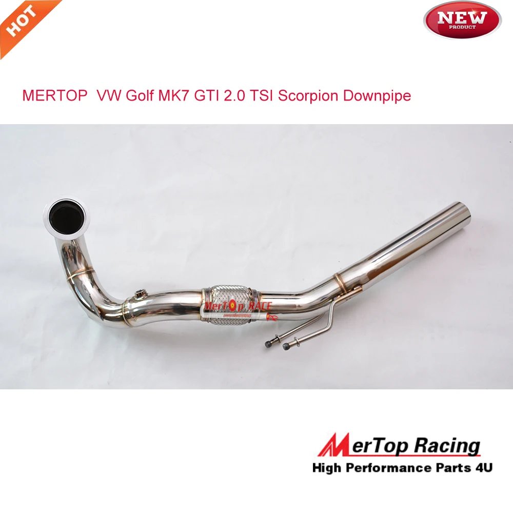 MERTOP Racing MK7 2,0 TSI Se at Le on Cupra 5F RS 5E TFSI нисходящий трубопровод 2013+ Catless
