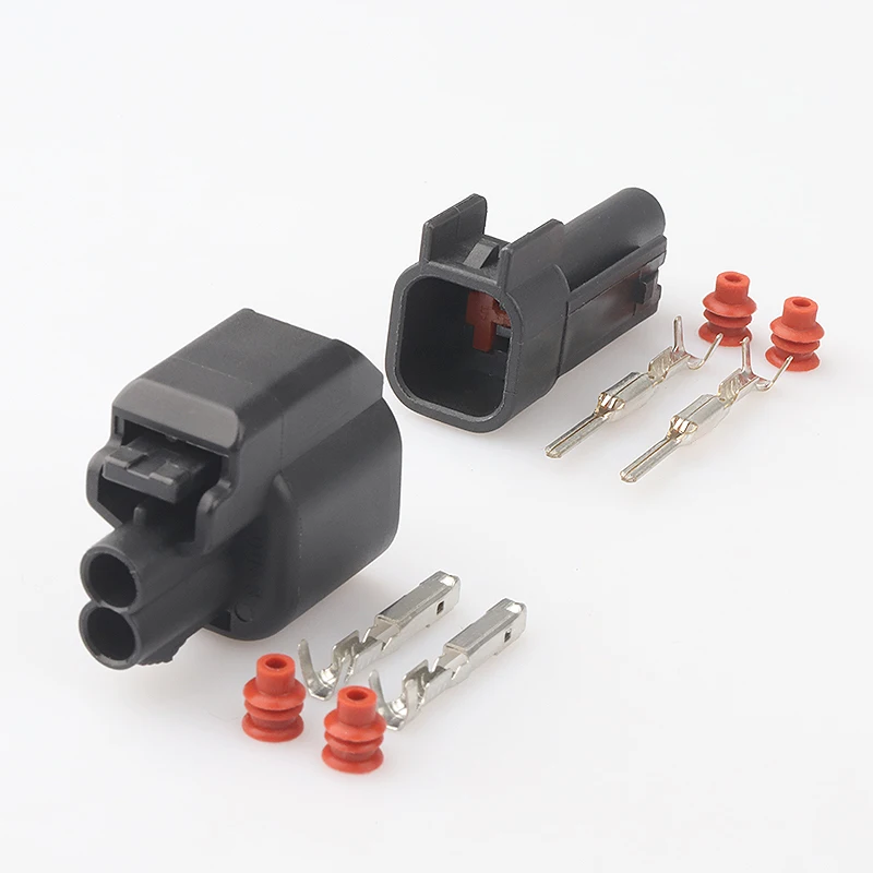 20 шт. разъем топливной форсунки проводка штекер гнездо зажимы водонепроницаемые