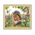 Набор для вышивки Птица сезона Joy Sunday, Набор для вышивки крестиком 11CT, напечатанный на холсте 14CT DMC, наборы для вышивки крестиком сделай сам, домашний декор